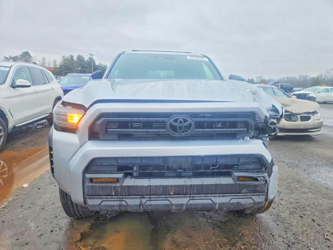 2025 Toyota 4runner VIN JTEVA5BR3S5006971 COPART salvage auction — Front End, CT - CERT OF TITLE-SALVAGE (P), sold $26,750 on 2026-05-05 (photo 5)