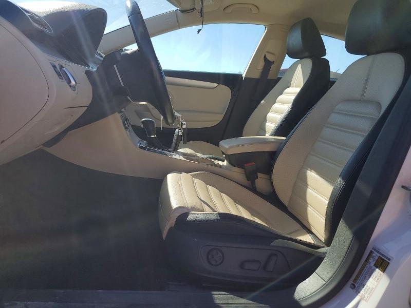 2012 Volkswagen Passat cc VIN WVWMP7AN2CE543230 COPART salvage auction — FRONT END, Ca - Dis/Dlr/Exp Only Clean Title, sold $125 on 2026-07-21 (photo 7)