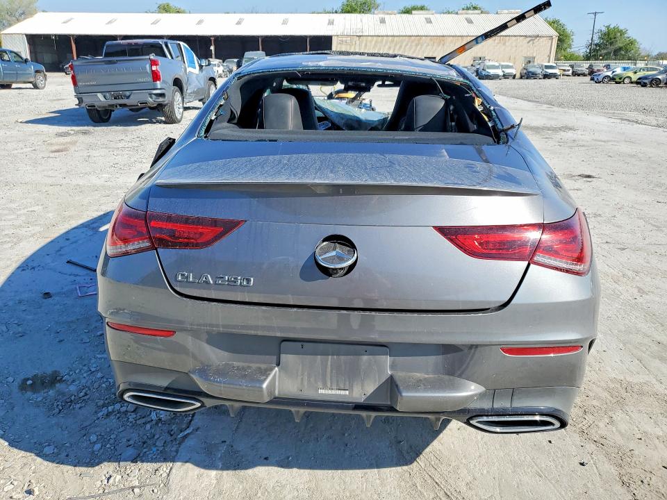 2020 Mercedes-benz Cla-klasse VIN W1K5J4GB4LN123900 COPART salvage auction — ROLLOVER, Tx - Salvage Vehicle Title, sold $4,150 on 2026-07-28 (photo 6)
