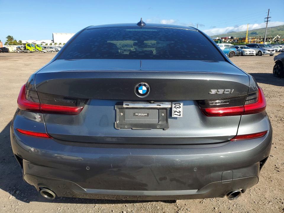 2019 BMW 3er VIN WBA5R1C53KAJ99273 COPART salvage auction — WATER/FLOOD, Hi - Certificate Of Salvage, sold $6,300 on 2026-07-27 (photo 6)