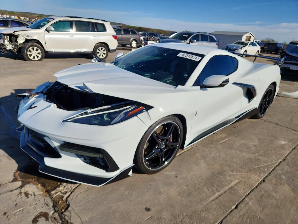 2022 Chevrolet Corvette VIN 1G1YB2D43N5124417 — COPART salvage auction photo