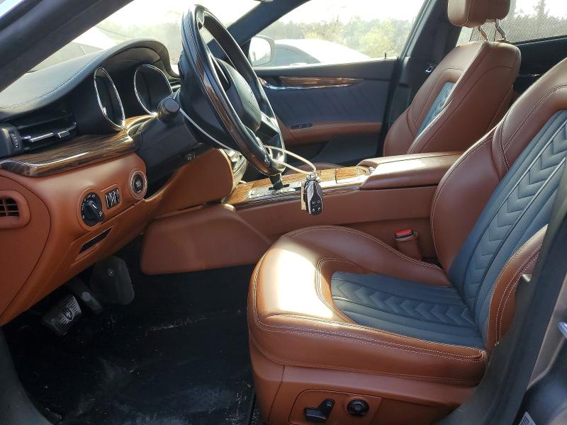 2017 Maserati Quattroporte VIN ZAM56RPL5H1197077 COPART salvage auction — FRONT END, GA, sold $4,150 on 2026-08-06 (photo 7)