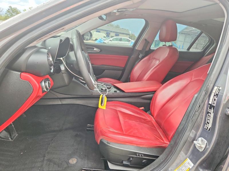2018 Alfa romeo Giulia VIN ZARFAEBN4J7573186 COPART salvage auction — FRONT END, Tx - Salvage Vehicle Title, sold $5,200 on 2026-07-31 (photo 7)
