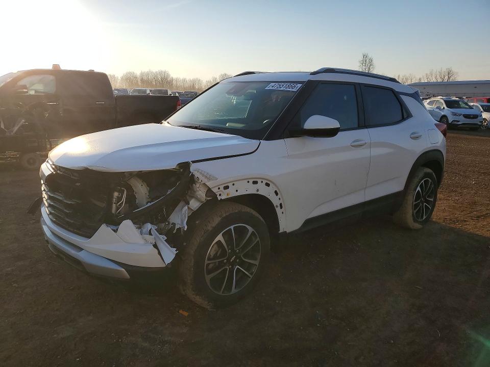2024 Chevrolet Trailblazer VIN KL79MPSL5RB145898 COPART salvage auction — FRONT END, Mi - Cert Of Title-Salvage Vehicle, sold $3,850 on 2026-07-22 (photo 1)