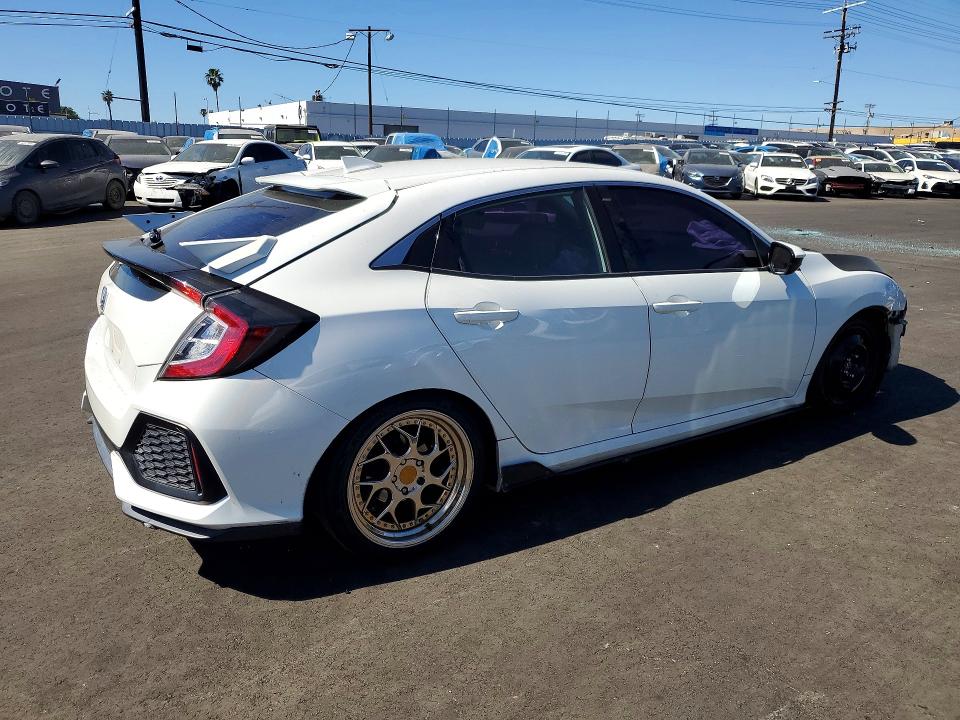 2018 Honda Civic VIN SHHFK7H23JU427581 COPART salvage auction — FRONT END, Salvage Title, sold $2,900 on 2026-07-20 (photo 3)