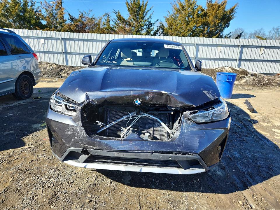 2024 BMW X4 VIN 5UX33DT07R9V93371 COPART salvage auction — FRONT END, Ar - Certificate Of Title, sold $18,500 on 2026-07-20 (photo 5)