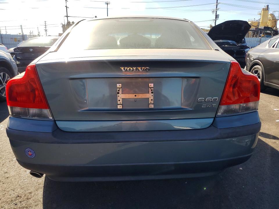 2003 Volvo S60 VIN YV1RS58D832249607 COPART salvage auction — FRONT END, Ca - Salvage Certificate, sold $225 on 2026-07-08 (photo 6)
