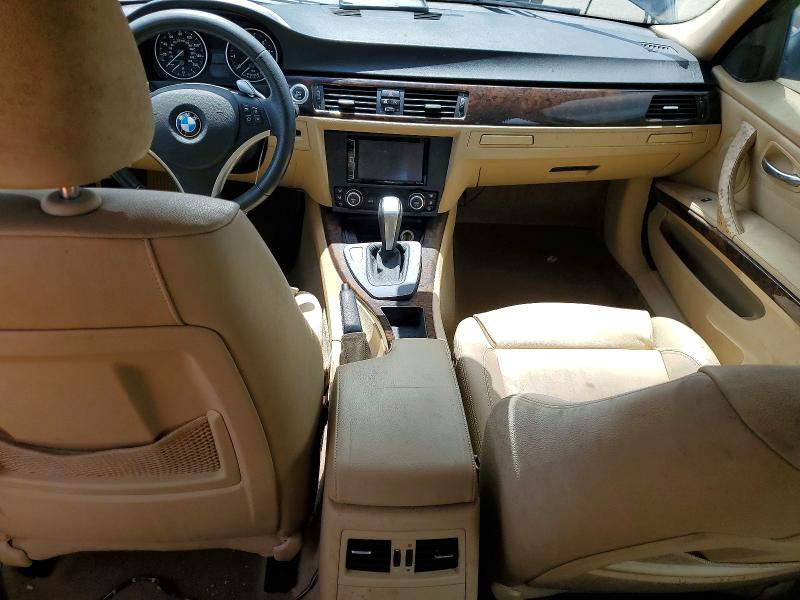 2008 BMW 3 series VIN WBAVA37518NL51999 COPART salvage auction — WATER/FLOOD, Hi - Certificate Of Salvage, sold $125 on 2026-07-13 (photo 8)