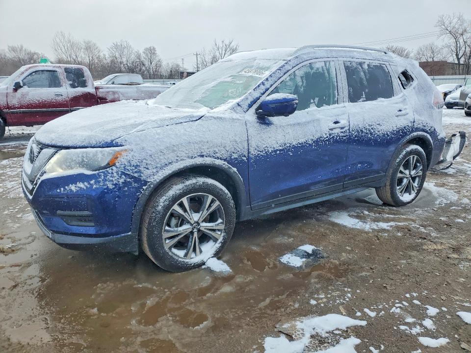 2020 Nissan Rogue VIN JN8AT2MV7LW106822 COPART salvage auction — WATER/FLOOD, Salvage Title, sold $250 on 2026-07-24 (photo 1)