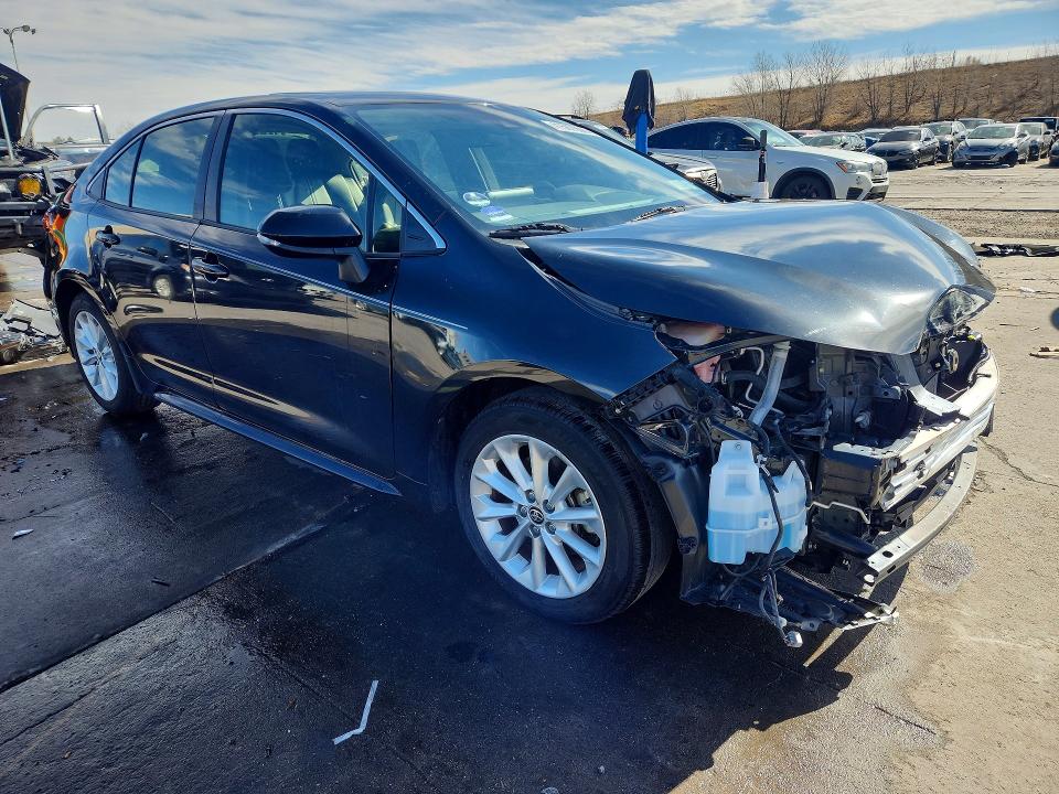 2020 Toyota Corolla VIN JTDFPRAE9LJ112508 COPART salvage auction — FRONT END, Ny - Mv-907A Salvage Certificate, sold $5,600 on 2026-07-06 (photo 4)