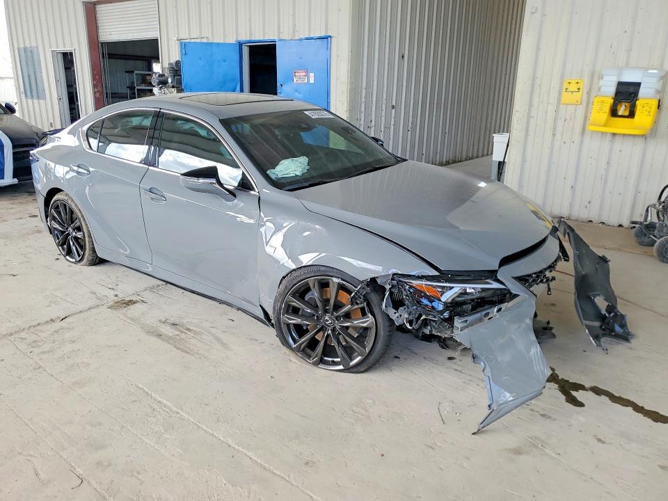 2025 Lexus Is VIN JTHBZ1B27S5094076 COPART salvage auction — FRONT END, Fl - Cert Of Title Slvg Rebuildable, sold $9,600 on 2026-07-06 (photo 4)