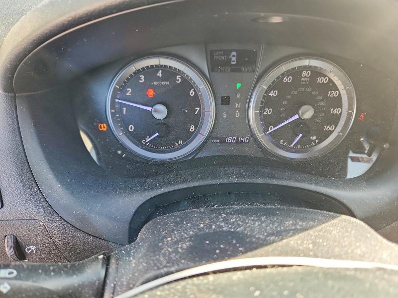 2011 Lexus Es 350 VIN JTHBK1EG4B2454501 COPART salvage auction — FRONT END, Tx - Salvage Vehicle Title, sold $1,300 on 2026-07-27 (photo 9)