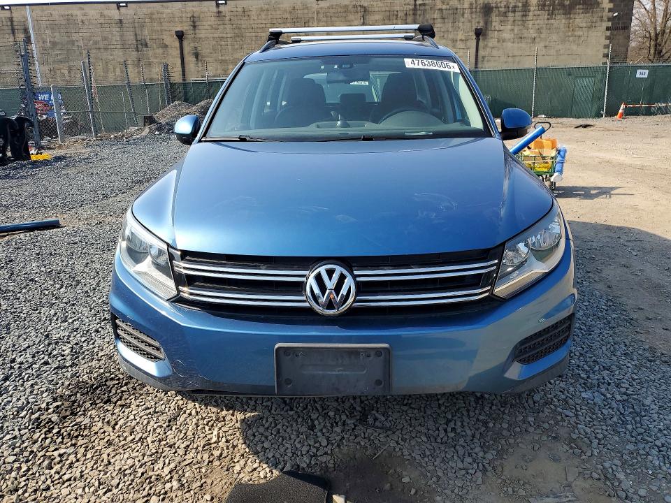 2017 Volkswagen Tiguan VIN WVGBV7AX2HW502060 COPART salvage auction — MECHANICAL, MD, sold $1,200 on 2026-07-14 (photo 5)