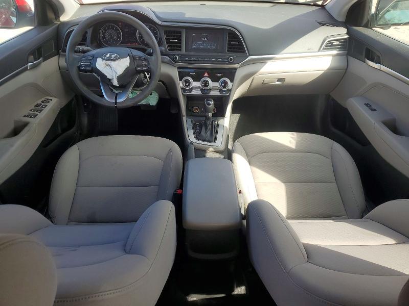 2019 Hyundai Elantra VIN KMHD74LF8KU816479 COPART salvage auction — FRONT END, FL - CERT OF TITLE SLVG REBUILDABLE, sold $1,850 on 2026-07-02 (photo 8)