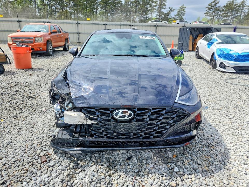 2023 Hyundai Sonata VIN KMHL64JA8PA302839 COPART salvage auction — FRONT END, Ga - Cert Of Title-Salvage, sold $6,500 on 2026-07-07 (photo 5)