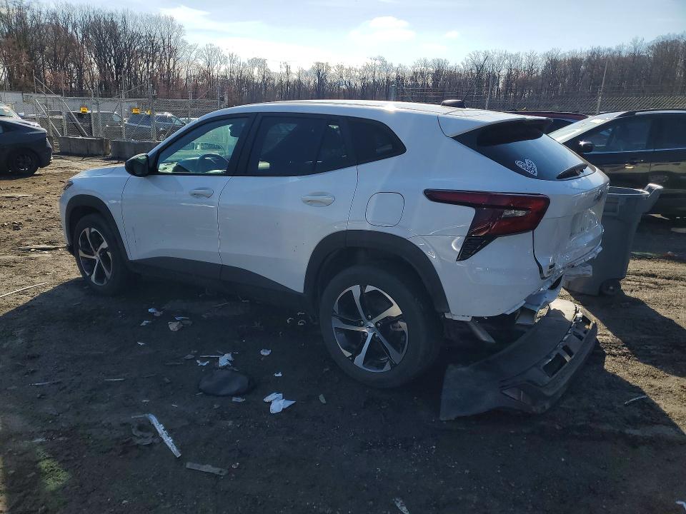 2024 Chevrolet VIN KL77LGE25RC246091 COPART salvage auction — FRONT END, Md - Cert Of Salvage > 75% Damage, sold $4,200 on 2026-07-14 (photo 2)