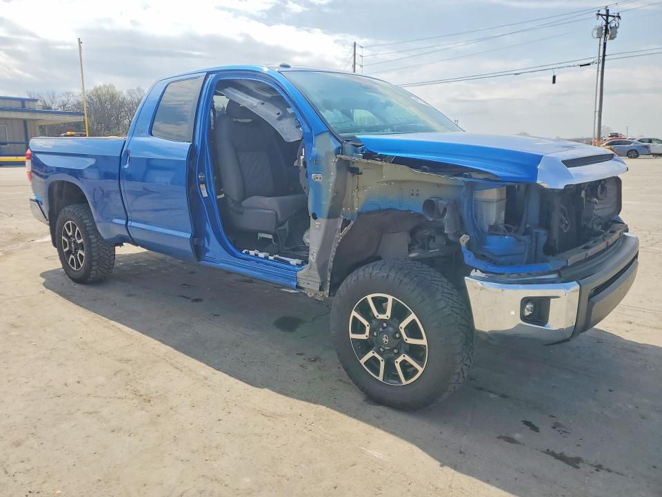 2018 Toyota Tundra VIN 5TFUW5F19JX698775 COPART salvage auction — FRONT END, Al - Cert Of Title-Salvage Title, sold $8,100 on 2026-07-14 (photo 4)