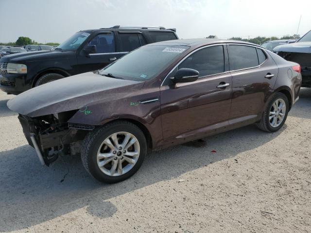 2013 Kia Optima VIN 5XXGN4A76DG149990 COPART salvage auction — FRONT END, Tx - Salvage Vehicle Title, sold $1,550 on 2026-07-30 (photo 1)