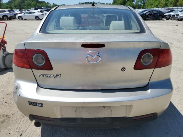 2004 Mazda 3 VIN JM1BK12FX41176483 COPART salvage auction — FRONT END, Va - Cert Of Title - Salvage, sold $150 on 2026-07-07 (photo 6)