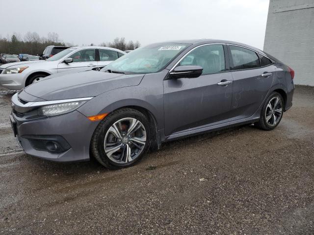 2017 Honda Civic VIN 2HGFC1F97HH100666 COPART salvage auction — FRONT END, On - Permit No Brand - Unfit, sold $6,200 on 2026-07-02 (photo 1)