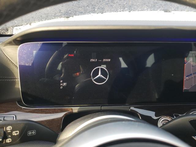 2020 Mercedes-benz E-klasse VIN W1KZH8KB9LA763832 COPART salvage auction — WATER/FLOOD, La - Permit To Sell, sold $17,600 on 2026-08-25 (photo 9)