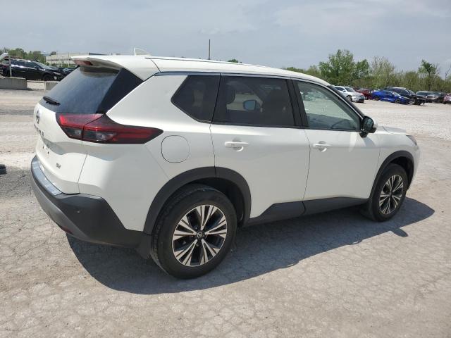 2021 Nissan Rogue VIN JN8AT3BA8MW009250 COPART salvage auction — HAIL, Salvage Title, sold $6,900 on 2026-07-17 (photo 3)
