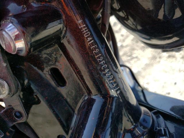 2015 Harley-davidson Xl883 VIN 1HD4LE212FC429741 COPART salvage auction — VANDALISM, Mo - Salvage Certificate Of Title, sold $60 on 2026-07-22 (photo 9)