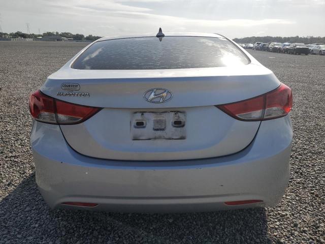 2012 Hyundai Elantra VIN KMHDH4AE4CU469001 COPART salvage auction — BURN, Fl - Certificate Of Destruction, sold $350 on 2026-07-14 (photo 6)