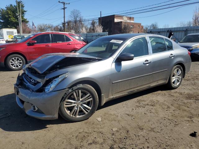 2013 Infiniti G37 VIN JN1CV6AR7DM770602 COPART salvage auction — FRONT END, Ct - Cert Of Title-Salvage, sold $500 on 2026-07-14 (photo 1)