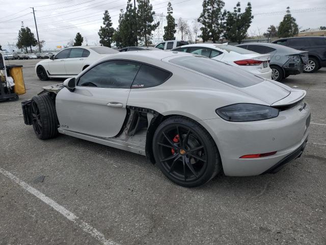 2019 Porsche Cayman VIN WP0AB2A82KS278159 COPART salvage auction — FRONT END, Ca - Salvage Certificate, sold $24,700 on 2026-08-18 (photo 2)