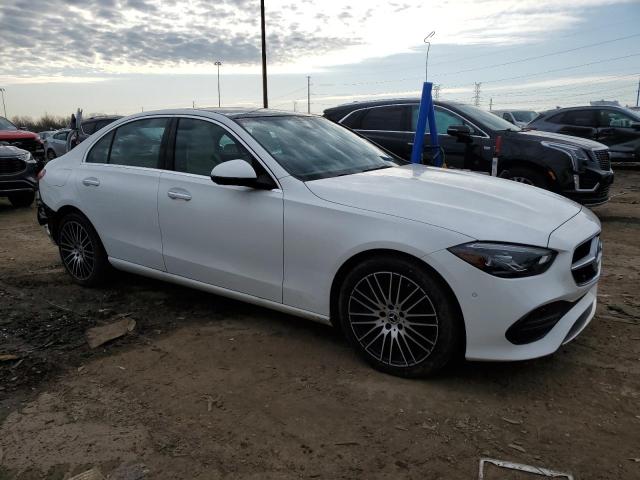 2024 Mercedes-benz C class VIN W1KAF4HB5RR212066 COPART salvage auction — REAR END, MI - CERTIFICATE OF TITLE, sold $15,700 on 2026-07-17 (photo 4)