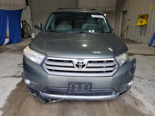 2013 Toyota Highlander VIN 5TDBK3EHXDS237004 COPART salvage auction — ALL OVER, Wv - Salvage Certificate, sold $175 on 2026-07-09 (photo 5)