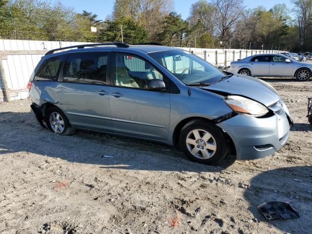 2010 Toyota Sienna VIN 5TDKK4CC6AS311365 COPART salvage auction — REAR END, Md - Cert Of Salvage > 75% Damage, sold $750 on 2026-07-28 (photo 4)