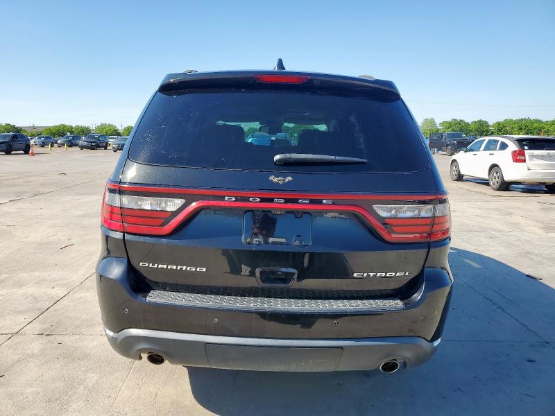 2014 Dodge Durango VIN 1C4SDHET0EC558662 COPART salvage auction — FRONT END, Tx - Salvage Vehicle Title, sold $2,000 on 2026-07-02 (photo 6)