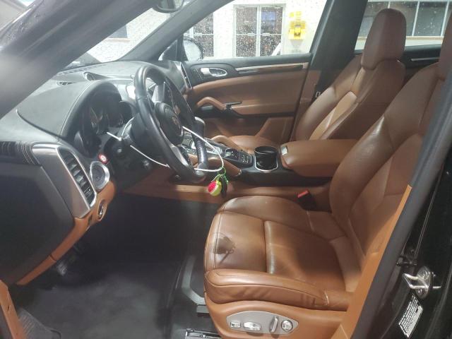 2017 Porsche Cayenne VIN WP1AA2A27HKA86824 COPART salvage auction — FRONT END, VA - CERT OF TITLE - SALVAGE, sold $6,100 on 2026-07-17 (photo 7)