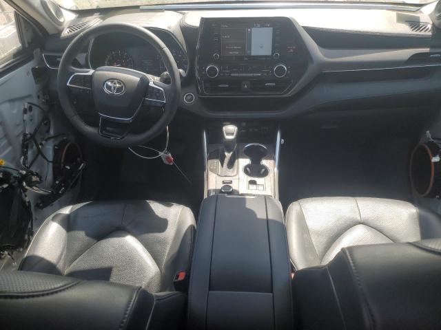 2020 Toyota Highlander VIN 5TDDZRBH7LS029656 COPART salvage auction — FRONT END, MA - CERT OF TITLE-SALVAGE, sold $10,900 on 2026-07-22 (photo 8)