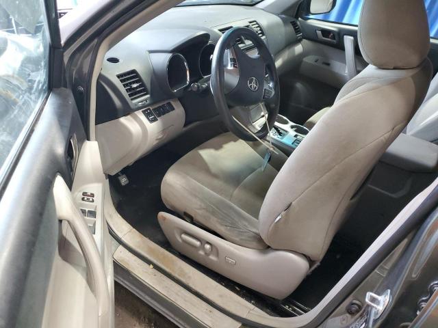 2013 Toyota Highlander VIN 5TDBK3EHXDS237004 COPART salvage auction — ALL OVER, Wv - Salvage Certificate, sold $175 on 2026-07-09 (photo 8)