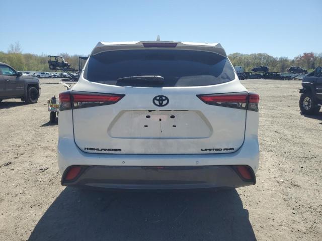 2020 Toyota Highlander VIN 5TDDZRBH7LS029656 COPART salvage auction — FRONT END, MA - CERT OF TITLE-SALVAGE, sold $10,900 on 2026-07-22 (photo 6)