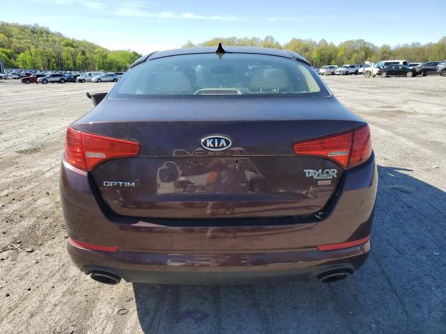 2011 Kia Optima VIN KNAGM4A7XB5126763 COPART salvage auction — REAR END, Pa - Certificate Of Salvage, sold $450 on 2026-07-09 (photo 6)