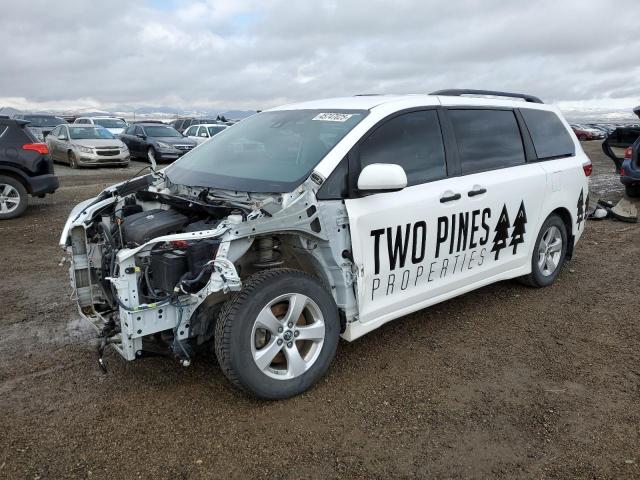 2020 Toyota Sienna VIN 5TDZZ3DC0LS023086 COPART salvage auction — FRONT END, Mt - Salvage Certificate Of A Vehic, sold $4,400 on 2026-07-14 (photo 1)