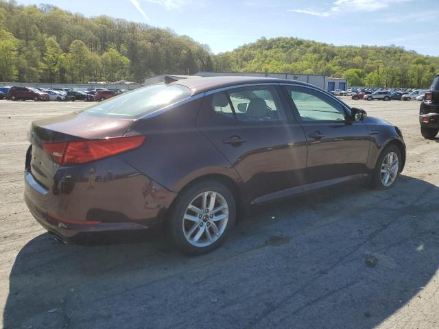 2011 Kia Optima VIN KNAGM4A7XB5126763 COPART salvage auction — REAR END, Pa - Certificate Of Salvage, sold $450 on 2026-07-09 (photo 3)
