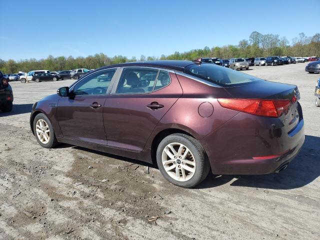 2011 Kia Optima VIN KNAGM4A7XB5126763 COPART salvage auction — REAR END, Pa - Certificate Of Salvage, sold $450 on 2026-07-09 (photo 2)
