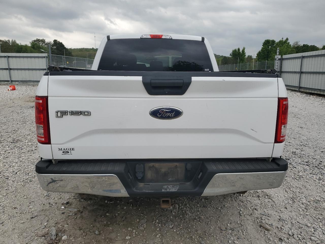 2017 Ford F-150 Lightning VIN 1FTEW1EF3HKE25784 COPART salvage auction — Front End, NJ - CERTIFICATE OF TITLE, sold $1,550 on 2026-07-03 (photo 6)