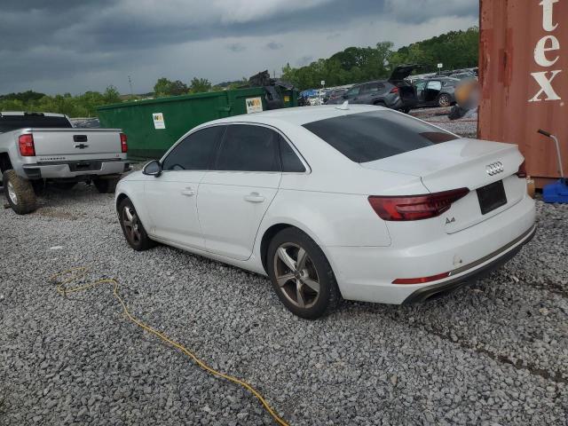 2019 Audi A4 VIN WAUGMAF40KN003647 COPART salvage auction — FRONT END, Al - Certificate Of Title (P), sold $3,100 on 2026-07-02 (photo 2)