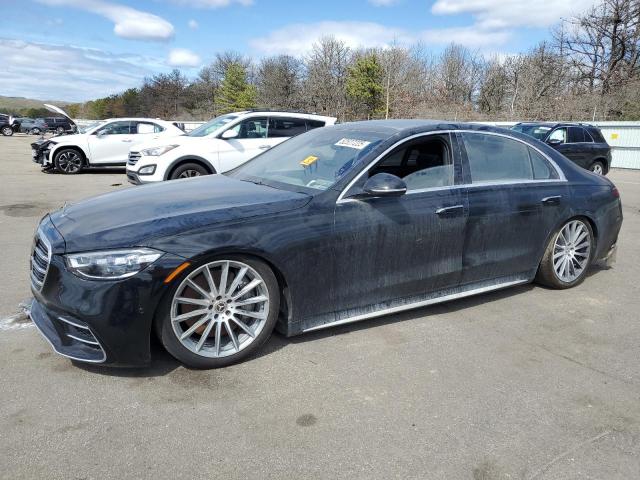 2023 Mercedes-benz S class VIN W1K6G6DB4PA180646 COPART salvage auction — Burn Engine, ID - SALVAGE CERTIFICATE OF TITLE, sold $27,000 on 2026-08-21 (photo 1)