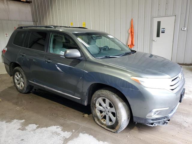 2013 Toyota Highlander VIN 5TDBK3EHXDS237004 COPART salvage auction — ALL OVER, Wv - Salvage Certificate, sold $175 on 2026-07-09 (photo 4)