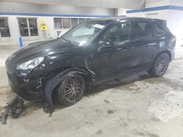 2017 Porsche Cayenne VIN WP1AA2A27HKA86824 COPART salvage auction — FRONT END, VA - CERT OF TITLE - SALVAGE, sold $6,100 on 2026-07-17 (photo 1)