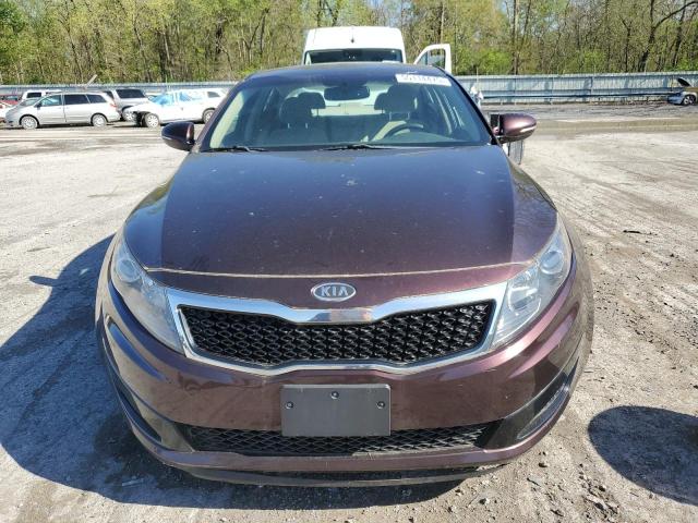2011 Kia Optima VIN KNAGM4A7XB5126763 COPART salvage auction — REAR END, Pa - Certificate Of Salvage, sold $450 on 2026-07-09 (photo 5)