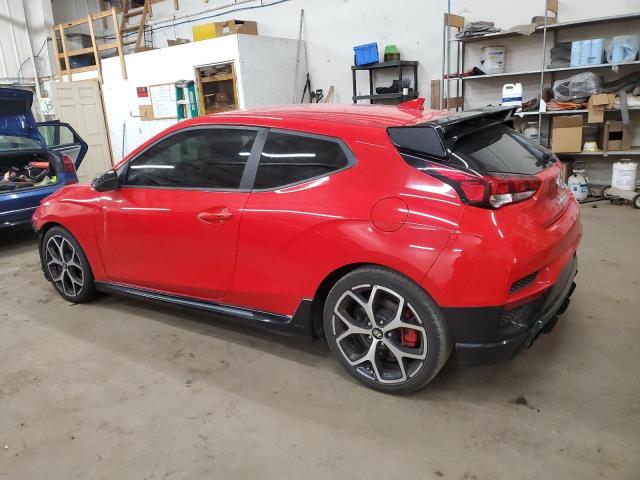 2019 Hyundai Veloster VIN KMHT36AH3KU002361 COPART salvage auction — FRONT END, Mn - Cert Of Title-Salvage, sold $250 on 2026-07-30 (photo 2)