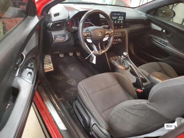 2019 Hyundai Veloster VIN KMHT36AH3KU002361 COPART salvage auction — FRONT END, Mn - Cert Of Title-Salvage, sold $250 on 2026-07-30 (photo 8)